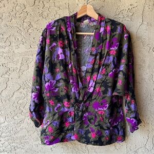 Vintage Peplum Blouse